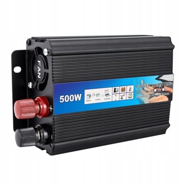 500W falownik samochodowy 12V 220V przetwornica