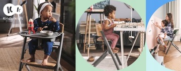 KINDERKRAFT Krzesełko LIVY + bujak Calmee Pink