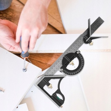 МНОГОФУНКЦИОНАЛЬНЫЙ УГОЛ 300 ММ СТОЛЯДНАЯ КОНСТРУКЦИЯ ПРОТРАКЛАТОР УРОВЕНЬ-ШЛЮТОР