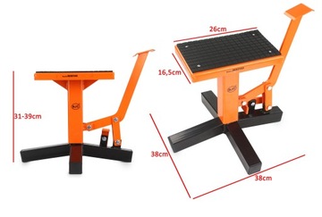 ПОДЪЕМНАЯ СТОЙКА ДЛЯ МОТОЦИКЛА CROSS ENDURO BJC