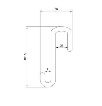 Крючок для вешалки для детской кроватки ИКЕА ГУЛЛИВЕР