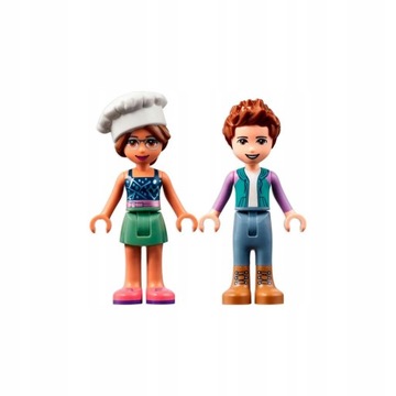 LEGO Friends 41705 Пиццерия Heartlake Оливия Скейтборд Итана 144 кубика