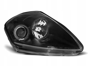 LAMPY DO MITSUBISHI ECLIPSE D50 2000-2005 CZARNE