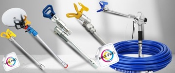 Удлинитель покраски 50 см + 100 см + крышка насадки RAC X + БЕСПЛАТНО Graco