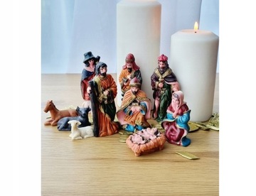 Рождественский вертеп Фигурки для вертепа, 10 штук