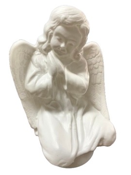 БЕЛЫЙ ПЛАСТИКОВЫЙ АНГЕЛ, УКРАШЕНИЕ ДЛЯ КРИ, ОРНАМЕНТ