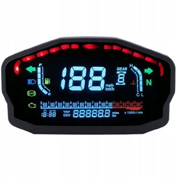 UNIWERSALNY LICZNIK MOTOCYKL QUAD CYFROWY LCD