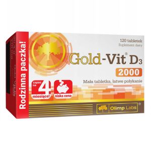 OLIMP GOLD-VIT D3 2000mg 120 TABLETEK