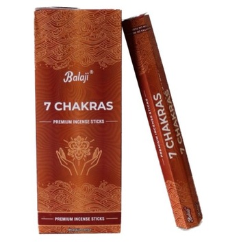 BALAJI 7 CHAKRAS indyjskie kadzidełka