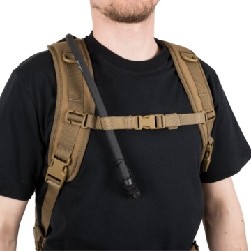 Рюкзак тактический военный EDC Pack 21л Helikon Cordura MOLLE Multicam черный