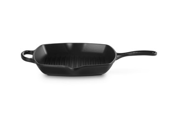 Le Creuset Cast Iron Square Grillit| 26cm Black