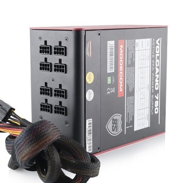 Новый модульный блок питания MODECOM Volcano 750 Вт 80 PLUS Bronze