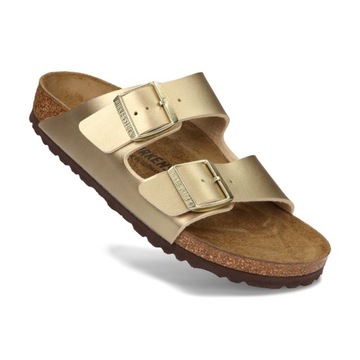 BIRKENSTOCK Arizona 1016111 Золотые шлепанцы, размер 39