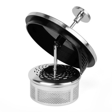 Стеклянный кувшин для чая с заварочным устройством КУВШИН INTENDER 1,2л Сапфир