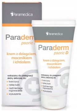 PARADERM PSORIC D krem z dziegciem łuszczyca 85 g