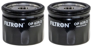 2× FILTRON FILTR OLEJE