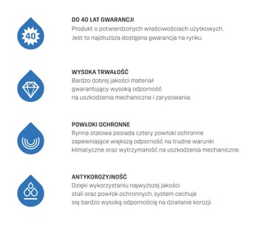 KROP STAL System rynnowy OBEJMA RURY fi 90 BRĄZ