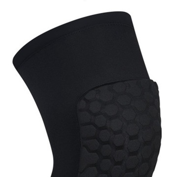 Soccer Shin Guards Absorpcja potu Oddychająca podkładka pod kolana Ochrona przed wstrząsami L