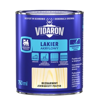 Lakier akrylowy VIDARON 750 ml