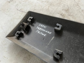 BERLINGO COMBO PROACE PARTNER LIŠTA DVEŘE POSUVNÝCH PRAVÁ 9817695177