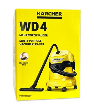 УНИВЕРСАЛЬНЫЙ ПЫЛЕСОС WD4 KARCHER TURBO BRUSH XL