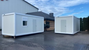 KONTENER MIESZKALNY BIUROWY 6-8 OSÓB 18m2 WYSOKOŚĆ 2,8 m ŚWIETNA IZOLACJA