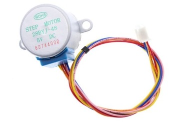 074 Silnik krokowy 28BYJ-48 z przekładnią 5V Arduino