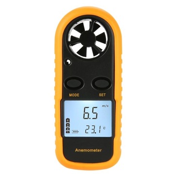 Cyfrowy anemometr mini LCD Pomiar prędkości wiatru
