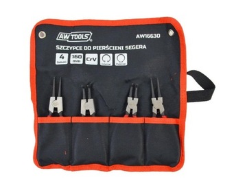 AWTOOLS SEGER ЩИПЦЫ 160/4 шт./ЧЕХОЛ