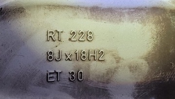 RÁFKY BBS DELTA ZKROUCENÉ 18 ET30 5 X 114,3 PNEUMATIKY