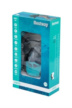 Маска для дайвинга Полнолицевая маска для подводного плавания S/M Bestway 24060