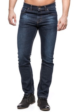 SPODNIE MĘSKIE VANKEL JEANS - 626 - 108CM L30