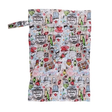double layer zipper Baby Cloth Diaper Style 2