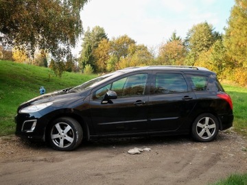 Peugeot 308 I SW Facelifting 1.6 e-HDI FAP STT 112KM 2012 Peugeot 308 SW 1,6 e HDI dach panorama 2012r faktura VAT, zdjęcie 1