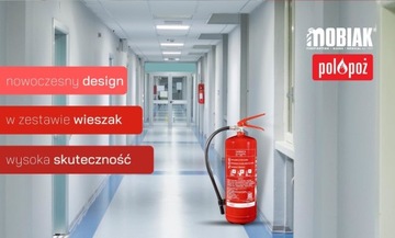 Огнетушитель порошковый 6кг ГП6х + подвеска + табличка 15х15