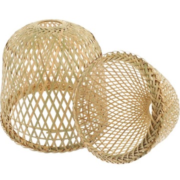 ŻYRANDOL VINTAGE BAMBUSOWE Klosze BOHO