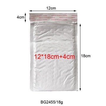 Styl 12x18 cm O różnych specyfikacjach Biała torba