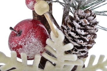 ДЕРЕВЯННАЯ ЛЕСТНИЦА ОРНАМЕНТ УКРАШЕНИЕ САНТА-СЛОН РОЖДЕСТВЕНСКИЙ СЛОН Боярышник ЕЛЕВАЯ КОМНАТА