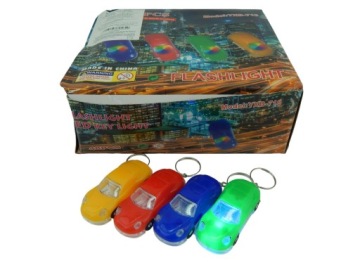 breloczek ŚWIECĄCY AUTO brelok-LED SAMOCHÓD