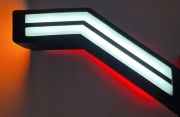 Светодиодный габаритный фонарь NEON с динамическим указателем поворота 12/24В