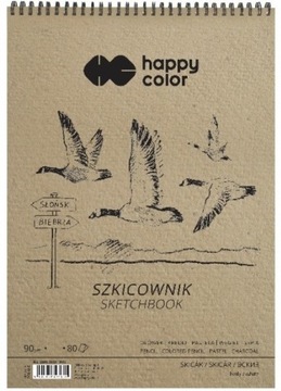 Blok szkicownik A5 Happy Color