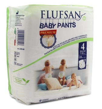 Flufsan Baby Pants Подгузники 7-18 кг