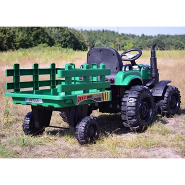 МЕГА СЕЛЬСКОХОЗЯЙСТВЕННЫЙ ТРАКТОР С ПРИЦЕПОМ 2X200, 24В, S