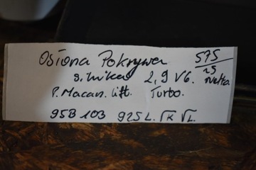 IDEALNI KRYT MOTORU PORSCHE MACAN 2.9 V6 TURBO FACELIFT 1