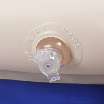 Синяя складная надувная ванна 70*70 см