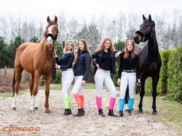 Элегантные носки для верховой езды, 45% микрофибра.