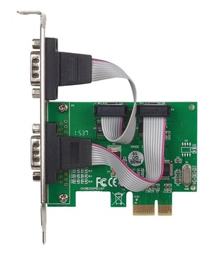 Контроллер Manhattan PCIe 2x RS-232/COM ICC COM