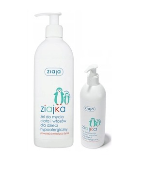 ZIAJKA ŻEL DO CIAŁA I WŁOSÓW DLA DZIECI 400ML