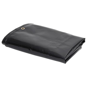 Plandeka vidaXL 650 g/m2 4 x 6 m czarna
