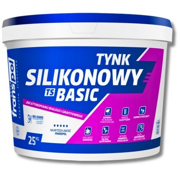 Franspol tynk silikonowy Basic 25kg